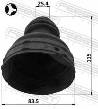 Febest 2415-LAGIIIT Zestaw osłon, układ kierowniczy