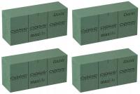 Губка флористическая влажная Oasis Classic 4 шт.