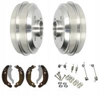 BĘBNY SZCZĘKI SPRĘŻYNKI TYŁ PEUGEOT 206 180MM -ABS