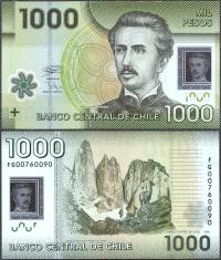 Chile - 1000 pesos 2020 * P161 * polimer