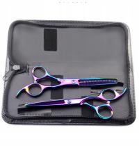 Набор профессиональных парикмахерских ножниц, чехол