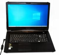 Hyperbook PA71HS i7-7700HQ 17.3'' 16GB 240GB SSD GTX1070 W10 USZKODZONY