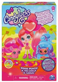 Candylocks lalka Posie Peach & Zwierzak FiN Ch
