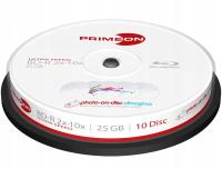 PRIMEON BD-R 25GB PRINTABLE GLOSSY WODOODPORNE c10