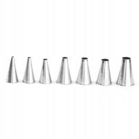 Hendi Końcówki do rękawów proste blister 7 szt.