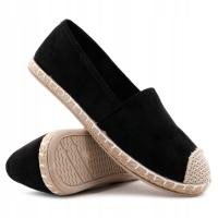 Espadryle DAMSKIE PŁASKIE espadryle damskie