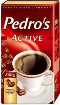Молотый кофе Pedros Active 500 г