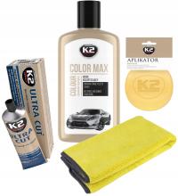 K2 набор для удаления царапин паста воск белый