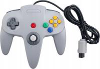 Геймпад джойстик для Nintendo 64 для N64 серый (описание!!)