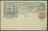57 - INDIE KOLONIE PORTUGALSKIE INDIA AFRIKA Cp .. ponta dlgada 1899 r