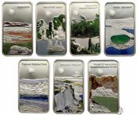 Палау, 7 х 5 долларов, 2013, чудеса природы