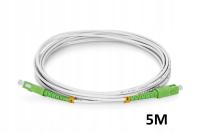 Patchcord światłowodowy ConnLink GOLD SC/APC-SC/APC G.657A2 SIMPLEX 5M