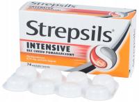 STREPSILS Intensive без сахара апельсин 24 пасты