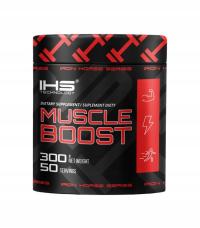 MUSCLE BOOST stack kreatynowy + Turkesteron proszek 300g Iron Horse Jabłko