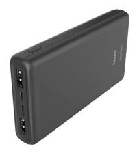 Powerbank HAMA ALU15HD 15000mAh 1xUSB-C 2xUSB-A Antracyt 201655
