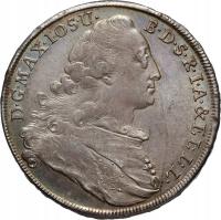 Niemcy, Bawaria, Maksymilian III Józef, talar 1777. #TH#