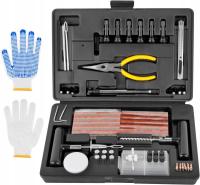100-częściowy ZESTAW DO NAPRAWY OGUMIENIA OPON FELG NARZĘDZIA DO SAMOCHODU