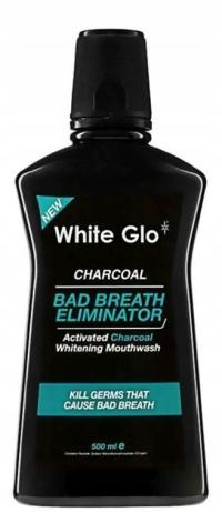 White Glo Charcoal Bad Breath Eliminator 500ml Płyn Płukanie Jamy Ustnej AU