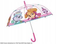 Parasol przeciwdeszczowy transparentny dziecięcy Psi Patrol PERLETTI 75157