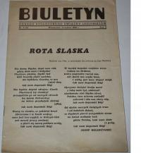 BIULETYN Okręgu Stołecznego Związku Legionistów. R. II. nr 9 (15) IX 1938.
