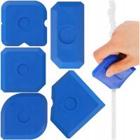 ЛАСТИКИ КУБИКИ ШПАТЕЛИ ДЛЯ РАЗДАЧИ ДЛЯ СНЯТИЯ СИЛИКОНА 5 ШТ