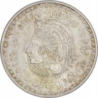 15.MEKSYK, 5 PESOS 1948 CUAUHTEMOC