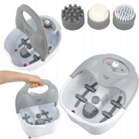 MASAŻER STÓP MASSAGE WODNY MASAŻ NÓG PODGRZEWANY HYDROMASAŻER BĄBELKOWY MOC