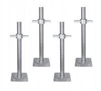 Stopa podstawa ramy rusztowania fi 38mm 40cm ZESTAW - 4szt