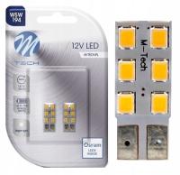 Светодиодная лампа W5W T10 6XSMD 2835 OSRAM LED White