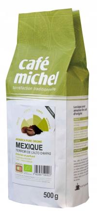 Kawa ziarnista arabica meksyk bio 500 g cafe michel
