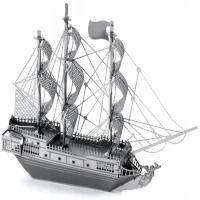Metal Earth Czarna Perła metalowy model 3D do składania