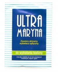 ULTRAMARYNA 20g wybielacz do bielizny firan farb wapna gipsu