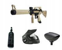 Zestaw marker Paintball Tippmann Cronus Tan set maska MI-3 butla HP