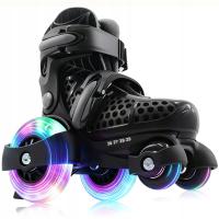 Wrotki SUOTU S66 czarny r. 24-27