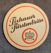 Wafel Furstliche Brauereinen A-G Tichau Tychy Tichauer Piękny stan Podkładk