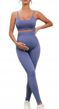 SHEIN ZESTAW CIĄŻOWY SPORTOWY DOPASOWANY S 1V7J