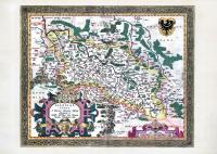 Stara Mapa Śląska – Silesiae Typus - Helwig / Ortelius 1561 - 91x61