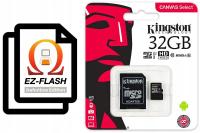 Karta micro SD skonfigurowana do EZ-Flash Omega DE