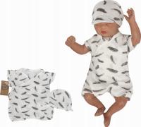 Zyzio&Zuzia rampers niemowlęcy bawełna