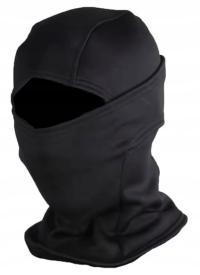 CIEPŁA KOMINIARKA ZIMOWA POLAROWA POLAR KOMIN MOTOCYKLOWA NINJA CZARNA