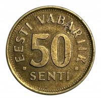 ESTONIA - 50 SENTI - 1992
