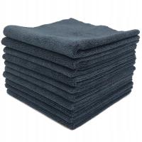 Mikrofibra Bezszwowa Do Auta Czarna QD WOSK 40x40cm 385GSM DETAILING 10szt