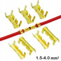 Konektor nieizolowany łącznik przewodów złączka elektryczna U 1,5-4,0 x10