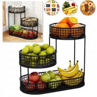 KOSZE Z DRUTU METALOWEGO, ORGANIZER, PÓŁKA, ETAŻERKA NA OWOCE, METALOWYM