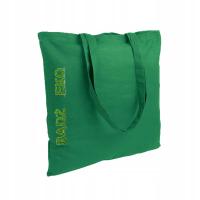 ECO BAWEŁNIANA TORBA NA ZAKUPY DO NADRUKU ZIELONA
