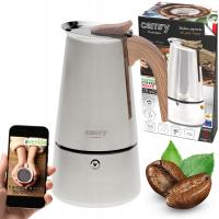 Кофеварка для заварки эспрессо работает на индукционной газовой стали 450 мл