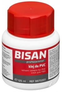 Прозрачный клей для склеивания пластиковых бутылок PCV125ml с кистью BISAN