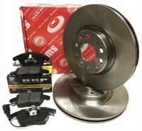 Диски колодки передние VW Passat B6 B7 CC Touran 2005R - 2014r- (312 мм.)