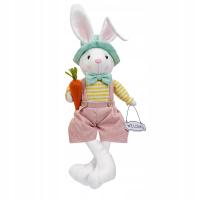 Wielkanocny królik-lalka zwierzęca Zajączek wielkanocny dla świątecznej