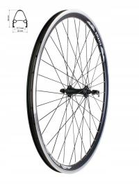 ПЕРЕДНЕЕ КОЛЕСО 27,5 ГЕРМЕТИЧНЫЕ ПОДШИПНИКИ БЫСТРОРАЗЪЕМНЫЕ